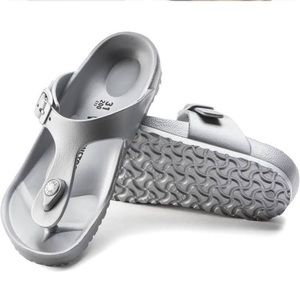 Birkenstock Gizeh EVA Silver Grey Beach Sandal | 39 US 9